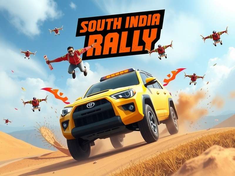 South India Rally Celebrity Ambassadors - Vijay Sethupathi, Allu Arjun, Yash, Dulquer Salmaan