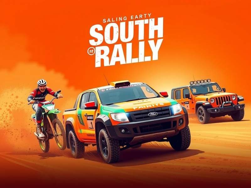 South India Rally Official Cover Art - South Indian Hill Tracks & Regional Cars